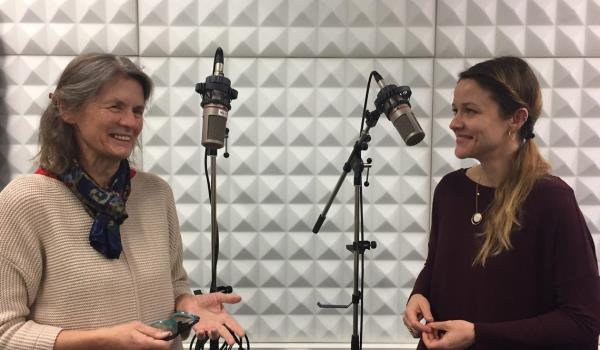 Eva Tritschler interviewt Patrycja Muc für den Podcast