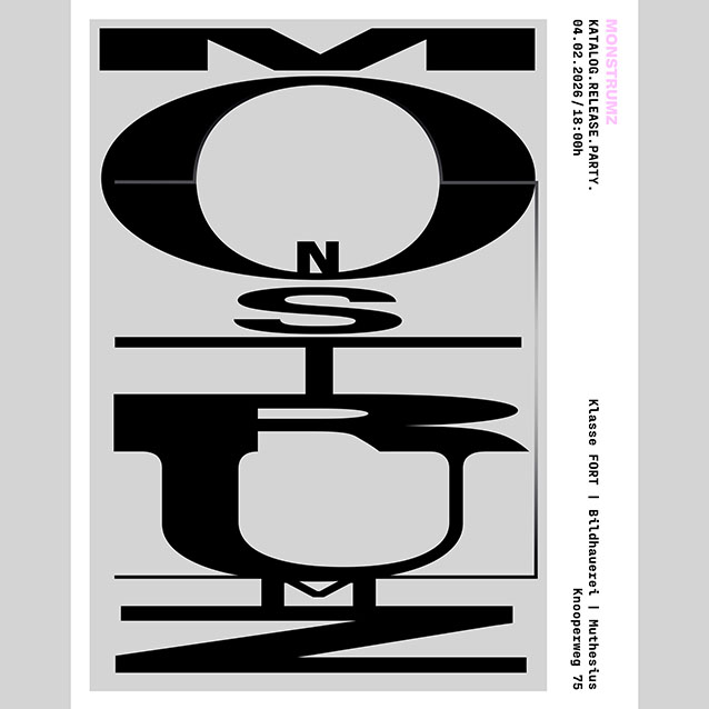 Grafische Gestaltung des Veranstaltungsplakats