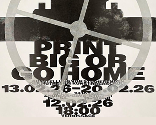 Zu sehen ist das Ausstellungsplakat