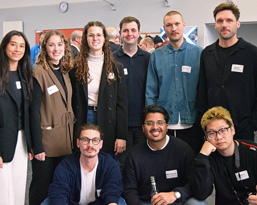 Grafische Gestaltung der Plakate f&uuml;r den Studieninfotag am 4. und 5. Februar