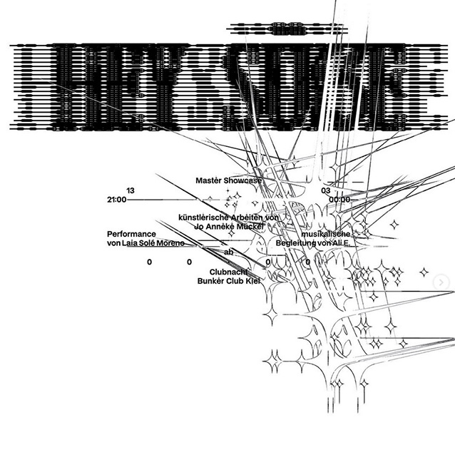 Plakatgestaltung f&uuml;r die Ausstellung