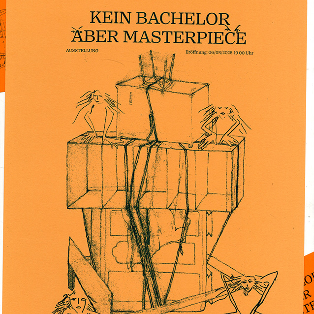 Grafische Gestaltung des Veranstaltungsplakats