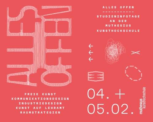 Grafische Gestaltung der Plakate f&uuml;r den Studieninfotag am 4. und 5. Februar