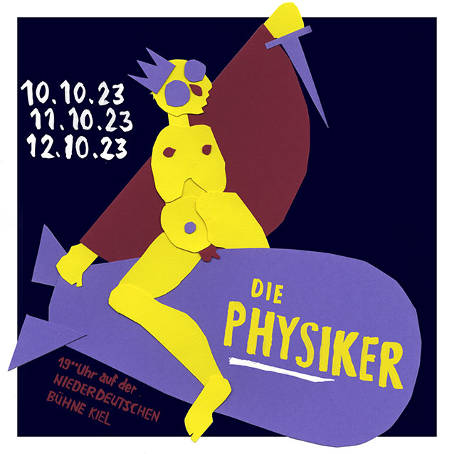 Zu sehen ist eines der Poster des Kieler Designbüros Science Communication Lab. Es zeigt einen physikalischen Prozess in Nahaufnahme.